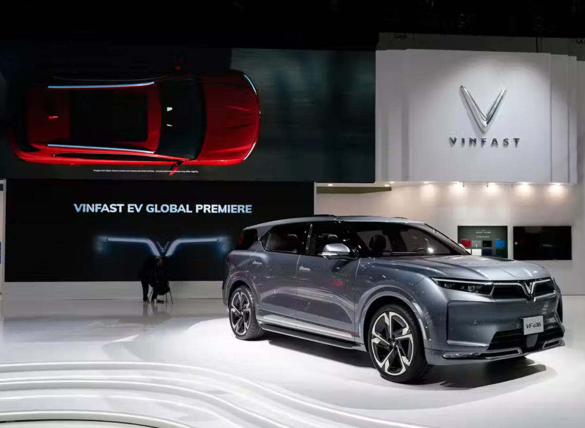 „VinFast“ planuoja gaminti elektromobilius Šiaurės Karolinoje
