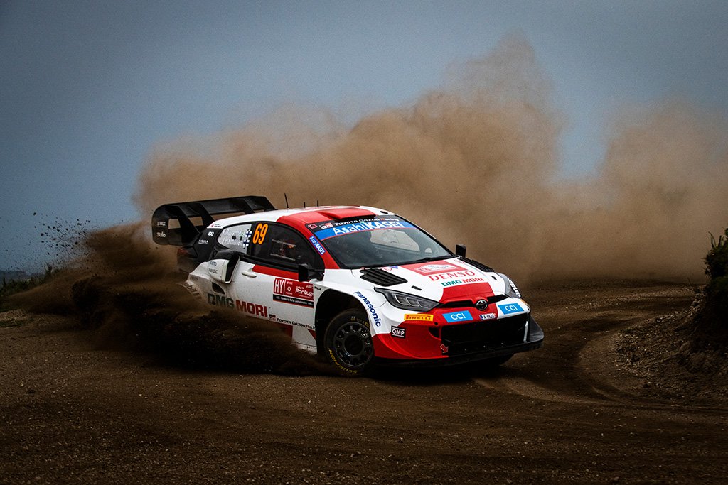 WRC ralyje Portugalijos trasoje K. Rovanpera iškovojo trečiąją pergalę iš eilės